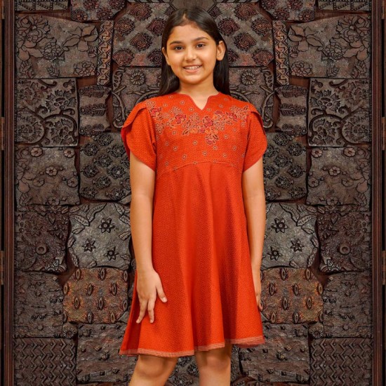 Girls Frock-31598