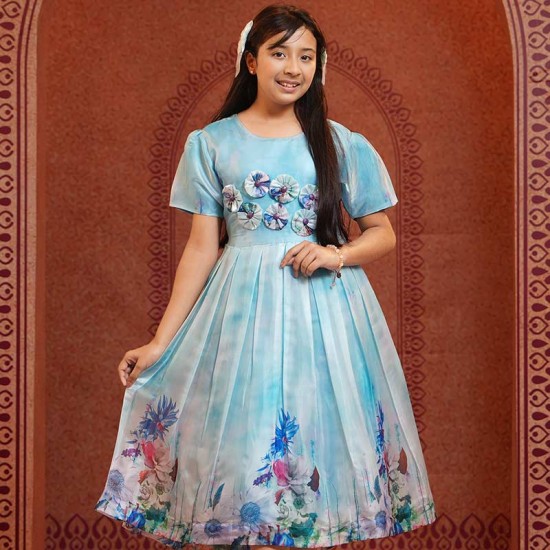 Girls Frock-33587