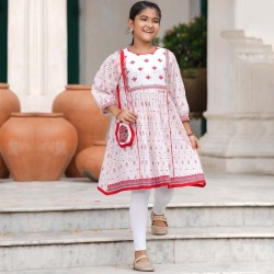 Girls Frock-34259