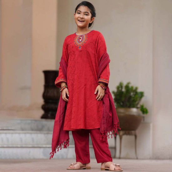 Girls Salwar Kameez Orna-34419